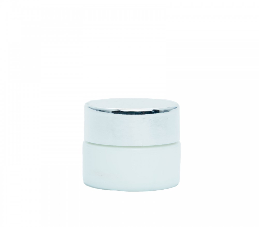 Vendita online: Vasetto in vetro 5ml con tappo in argento Vendita online: Vasetto in vetro 5ml con tappo in argento